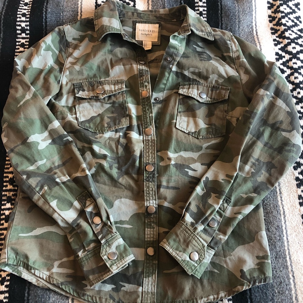 Forever 21 Camo jacket